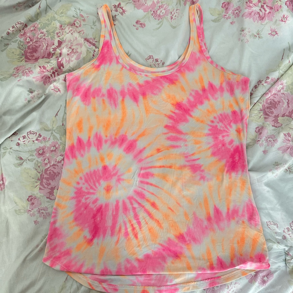 No Boundaries Vibrant Tie-Dye Tank Top